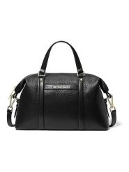 Michael Kors Torebka w kolorze czarnym - 27 x 11 x 17 cm rozmiar: onesize. Czarne torebki klasyczne damskie Michael Kors, bez wzorów, z materiału, bez dodatków. Za 1,139.95 zł.