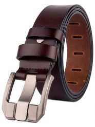 The Time of Bocha Skórzany pasek w kolorze czerwonym rozmiar: 110. Czerwone paski męskie The Time of Bocha, bez wzorów, z materiału. Za 86.99 zł.