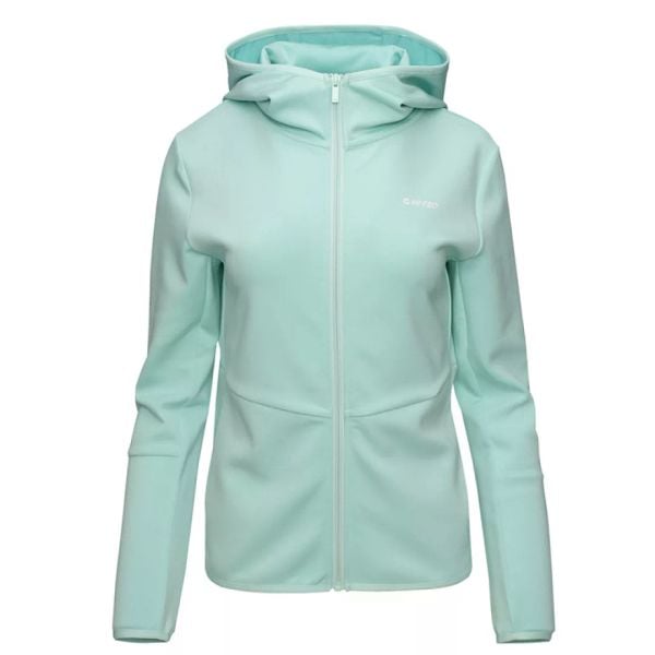 Bluza damska Hi-tec Lady Danio - miętowa, Rozmiar S. Zielone bluzy bez kaptura damskie Hi-tec, s, bez wzorów, z elastanu, bez ramiączek, bez kaptura. Za 129.99 zł.