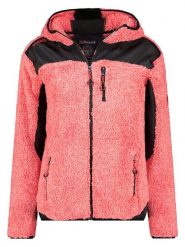Geographical Norway Kurtka polarowa "Telodia" w kolorze różowym rozmiar: XL. Pomarańczowe kurtki damskie Geographical Norway, xl, bez wzorów, z polaru, bez kaptura. Za 143.22 zł.