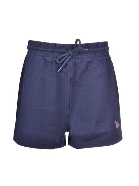 U.S. Polo Assn. Szorty dresowe w kolorze granatowym rozmiar: M. Niebieskie szorty damskie U.S. Polo Assn., bez wzorów, z dresówki. Za 70.24 zł.