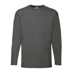 Męska Koszulka Z Długim Rękawem Valueweight. Białe koszulki męskie z długim rękawem Fruit of the Loom, m. Za 39.99 zł.