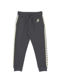 Bluza z bawełna z sznurek regulacyjny na co dzień. Szare bluzy bez kaptura damskie LEONE 1947 APPAREL, z bawełny. Za 63.11 zł.