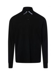 James koszulka polo z długim rękawem Mężczyźni Bawełna czarny, L. Czarne koszulki męskie z długim rękawem James, l, z bawełny. Za 199.95 zł.