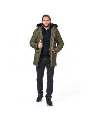Alpine Pro Parka "Rexew" w kolorze khaki rozmiar: S. Brązowe parki męskie Alpine Pro, s, bez wzorów. Za 219.60 zł.
