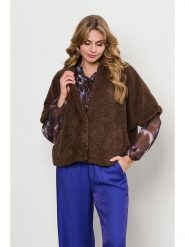 &Co Woman Kamizelka "Carly" w kolorze brązowym rozmiar: 3XL. Brązowe kamizelki damskie &Co Woman, xl. Za 379.44 zł.