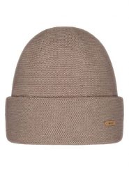Barts Czapka "Blitzee" w kolorze beżowym rozmiar: onesize. Brązowe czapki zimowe damskie Barts, z wełny. Za 95.92 zł.