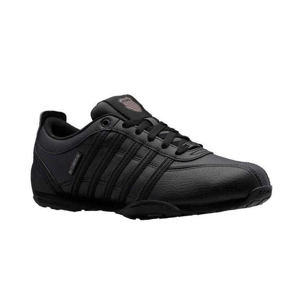 Męskie Skórzane Buty Treningowe Arvee 1.5. Czarne buty fitness męskie K-Swiss, trekkingowe. Za 219.00 zł.