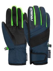 Reusch Rękawiczki funkcyjne "Duke R-TEX® XT" w kolorze granatowym rozmiar: 4,5. Niebieskie rękawiczki dziecięce REUSCH, ze skóry, bez ramiączek. Za 122.96 zł.