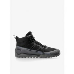Buty turystyczne męskie Xero Shoes Scrambler Trail Mid WP. Czarne buty trekkingowe męskie XERO SHOES, bez zapięcia, trekkingowe. Za 602.99 zł.