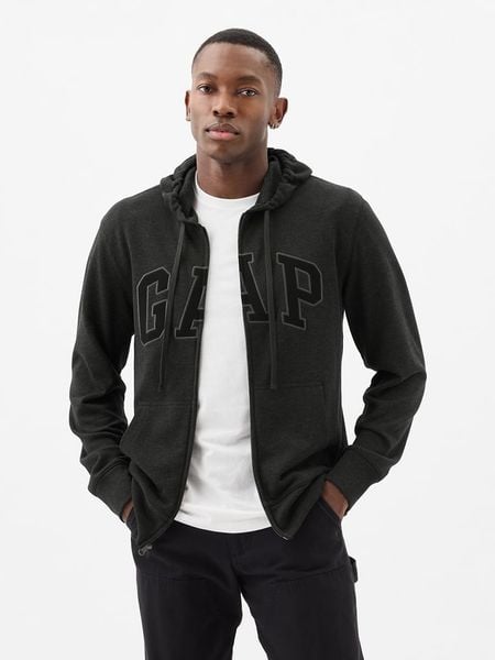 GAP Bluza w kolorze antracytowym rozmiar: M. Czarne bluzy z kapturem męskie GAP, m. Za 134.95 zł.
