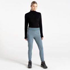 Legginsy turystyczne damskie Mountain Series. Szare legginsy damskie Dare 2b, bez wzorów, z elastanu. W wyprzedaży za 279.99 zł.