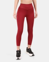 Damskie legginsy treningowe Kilpi RIVIAN-W. Czerwone legginsy damskie Kilpi, s, bez wzorów, z materiału. Za 256.81 zł.