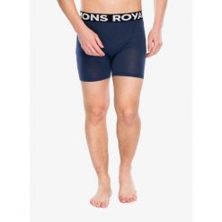 Bokserki termoaktywne męskie Mons Royale Hold 'em Boxer. Niebieskie bokserki męskie Mons Royale, bez wzorów. Za 161.99 zł.