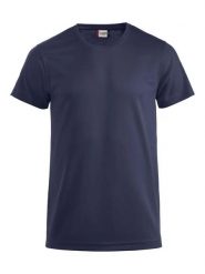 Clique T-shirt Ice-T z oddychającego poliestru, dark navy. Niebieskie t-shirty męskie CLIQUE, m, bez wzorów, bez kołnierzyka. Za 99.74 zł.