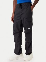 HUGO Spodnie materiałowe Gadic242 50545643 Czarny Relaxed Fit. Czarne spodnie materiałowe męskie Hugo, bez wzorów, z bawełny. Za 599.99 zł.