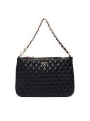 Guess Torebka PW7556 P6174 Czarny. Czarne torebki klasyczne damskie Guess, z aplikacjami, ze skóry, bez dodatków. Za 269.99 zł.