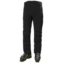 Spodnie narciarskie Helly Hansen alpha lifaloft. Czarne spodnie materiałowe męskie Helly Hansen, bez wzorów, z elastanu. Za 1,095.50 zł.