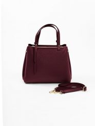 Lia Biassoni Skórzana torebka "Bardine" w kolorze bordowym - 28 x 21 x 15 cm rozmiar: onesize. Czerwone torebki klasyczne damskie Lia Biassoni, bez wzorów, z materiału, bez dodatków. Za 304.99 zł.