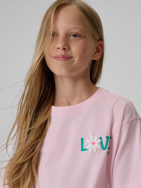 4F T-shirt boxy z nadrukiem dziewczęcy - różowy 158/164 (12-14 lat). Czerwone koszulki dziewczęce 4f, bez wzorów, z bawełny, bez ramiączek. Za 49.99 zł.