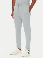 BOSS Spodnie dresowe Sestart 50509303 Szary jasny Regular Fit. Szare spodnie dresowe męskie Boss, bez wzorów, z bawełny. Za 549.99 zł.