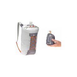 Plecak turystyczny ultra compact 20 l. Szare plecaki damskie QUECHUA, bez wzorów, z materiału. Za 39.99 zł.