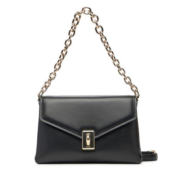 Torebka Furla. Czarne listonoszki damskie Furla, bez wzorów, bez dodatków. Za 1,109.00 zł.