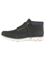 Timberland Skórzane botki "Bradstreet" w kolorze czarnym rozmiar: 43. Czarne buty zimowe męskie Timberland, bez zapięcia. Za 359.32 zł.