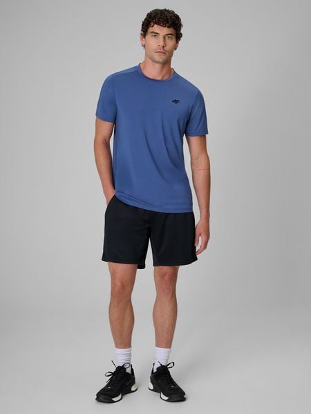 4F Spodenki treningowe szybkoschnące męskie - czarne XL. Czarne szorty sportowe męskie 4f, l, na fitness i siłownię. Za 149.99 zł.