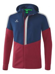 Erima Kurtka sportowa "Squad" w kolorze granatowo-czerwonym rozmiar: L. Czerwone kurtki outdoor męskie Erima, l, bez wzorów, z materiału, bez kaptura. Za 114.17 zł.