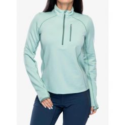 Bluza termoaktywna damska Smartwool Active Fleece 1/2 Zip. Zielone bluzy bez kaptura damskie Smartwool, s. Za 534.99 zł.