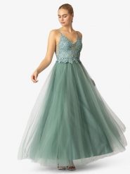 APART Sukienka w kolorze zielonym rozmiar: 38. Zielone sukienki damskie Apart, bez wzorów, z koronki, bez kołnierzyka, bez ramiączek, maxi. Za 233.95 zł.