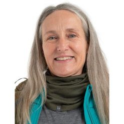 Komin Chusta Wielofunkcyjna Unisex Icebreaker Flexi Chute. Zielone szaliki męskie Icebreaker, bez wzorów, z wełny. Za 116.99 zł.