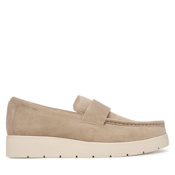 Półbuty Calvin Klein. Białe półbuty męskie CALVIN KLEIN, bez zapięcia. Za 569.99 zł.