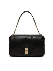 Tommy Hilfiger Torebka AW0AW16884 Czarny. Czarne torebki klasyczne damskie Tommy Hilfiger, bez wzorów, ze skóry, bez dodatków. Za 1,299.00 zł.