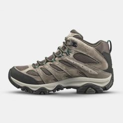 Buty turystyczne męskie Merrell Moab 3 Mid. Buty trekkingowe męskie MERRELL, bez zapięcia, trekkingowe. W wyprzedaży za 349.99 zł.