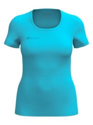 ROCK EXPERIENCE Koszulka funkcyjna "Corp" w kolorze turkusowym rozmiar: M. Niebieskie bluzki sportowe damskie ROCK EXPERIENCE, m, z materiału, bez kołnierzyka, bez ramiączek. Za 60.99 zł.