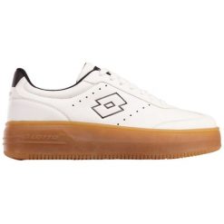 Buty Lotto Iskar Pf Rb 2400282W 1011 białe. Białe buty sportowe na co dzień damskie bez wzorów, z gumy. Za 212.83 zł.