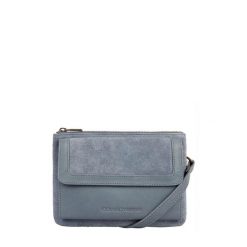 Cowboysbag Torba przez ramię Cowboysbag niebieski - skóra Torby na ramię 1 ct Szary Damski. Niebieskie torebki klasyczne damskie Cowboysbag, bez wzorów, z materiału, bez dodatków. Za 402.99 zł.