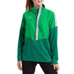 Bluza rozpinana Erima Worker Squad. Zielone bluzy bez kaptura męskie Erima, m, z polaru. W wyprzedaży za 128.00 zł.