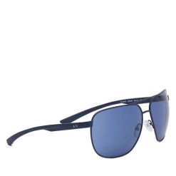 Okulary przeciwsłoneczne Armani Exchange. Niebieskie okulary przeciwsłoneczne męskie Armani Exchange. Za 419.99 zł.