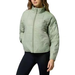 Kurtka COLUMBIA SIENNA HILL QUILTED JACKET Zielony. Zielone kurtki damskie Columbia, bez wzorów, z syntetyku, bez kaptura. Za 533.65 zł.