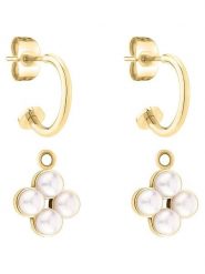 Tamaris Kolczyki-półkreole z zawieszkami rozmiar: onesize. Kolczyki damskie Tamaris, szklane. Za 152.98 zł.