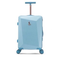 Walizka kabinowa Semi Line. Niebieskie walizki Semi-line, bez wzorów. Za 189.99 zł.