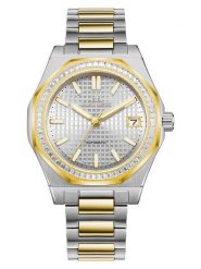 ALAIN ASTER Zegarek kwarcowy w kolorze srebrno-złotym rozmiar: onesize. Szare, analogowe zegarki damskie ALAIN ASTER, ze stali. Za 1,130.99 zł.