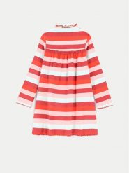 Coccodrillo Sukienka codzienna ZC4129101RGK Czerwony Relaxed Fit. Czerwone sukienki dziewczęce COCCODRILLO, bez wzorów, z bawełny, bez ramiączek. Za 49.90 zł.