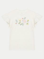 Gap Sukienka codzienna 738639-00 Biały Relaxed Fit. Białe sukienki dziewczęce GAP, bez wzorów, z bawełny, bez ramiączek. Za 119.99 zł.