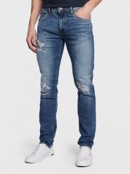 Pepe Jeans Jeansy Stanley PM206816 Granatowy Tapered Fit. Niebieskie jeansy męskie Pepe Jeans. Za 339.99 zł.