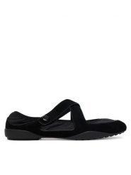 Tory Burch Baleriny Romy Sport Mary Jane 178301 Czarny. Czarne baleriny damskie Tory Burch, bez wzorów, ze skóry, bez obcasa. Za 1,419.00 zł.