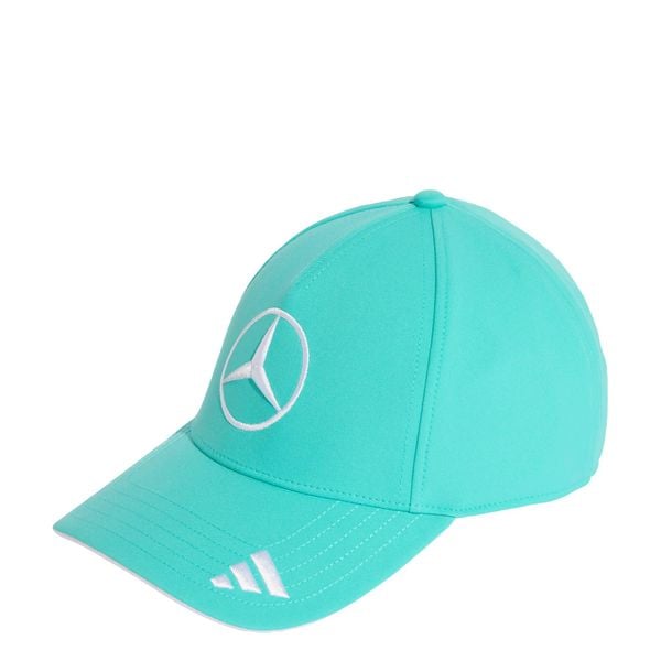 Czapka Mercedes-Amg Petronas Formula 1 Team Driver. Niebieskie czapki męskie Adidas, bez wzorów, z materiału. Za 219.00 zł.